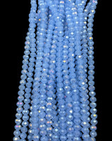 Blue Crystal Bead Strands