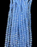 Blue Crystal Bead Strands