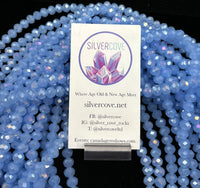 Blue Crystal Bead Strands