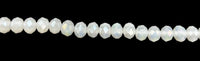 White Crystal Bead Strands