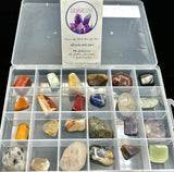 24 Piece Collectors Box Tumbled Stone Edition