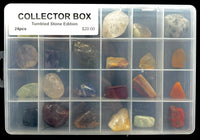 24 Piece Collectors Box Tumbled Stone Edition