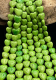 Green Heart Magnesite Bead Strand