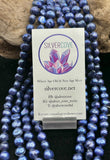 Blue Freshwater Pearl Bead Strand