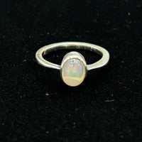 Ethiopian Opal Ring (Size 6)