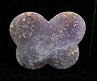 Grape Agate Butterfly Carving