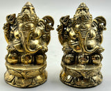 Bronze Elephant Buddha Carving