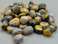 Bumble Bee Jasper Tumbled Stones