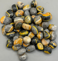 Bumble Bee Jasper Tumbled Stones