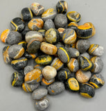 Bumble Bee Jasper Tumbled Stones