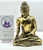 Bronze Meditation Buddha Carving