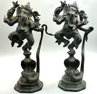 Bronze 6 Armed Elephant Carving