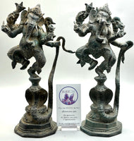 Bronze 6 Armed Elephant Carving