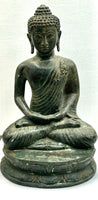 Bronze Meditation Buddha Carving