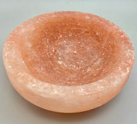 Pink Himalayan Salt Bowl