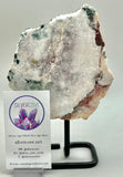 Pink Amethyst Slab On Stand