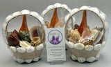 Tan Sea Shell Basket