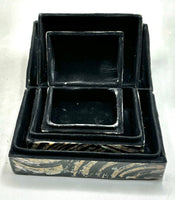 Abalone Trinket Nesting Boxes