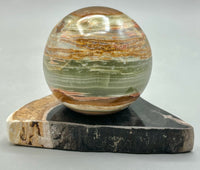 Petrified Wood Sphere Holders