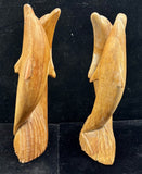 Dolphin Wood Carving