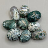 Moss Agate Tumble