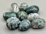 Moss Agate Tumble