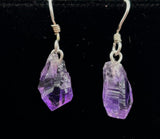 Amethyst Earrings Sterling Silver