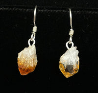 Citrine Sterling Silver Earrings