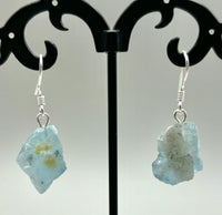 Aquamarine Sterling Silver Earrings