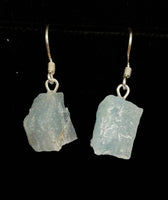 Aquamarine Sterling Silver Earrings