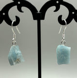 Aquamarine Sterling Silver Earrings