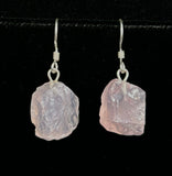 Rose Quartz Sterling Silver Earrings