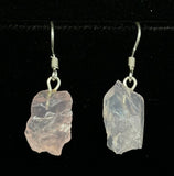 Rose Quartz Sterling Silver Earrings