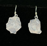 Rose Quartz Sterling Silver Earrings