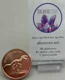 Velociraptor Copper Coin