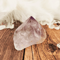 Clear Amethyst Points