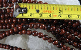 Mahogany Obsidian  Bead Strand