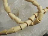 Natural Wood Bead Strand