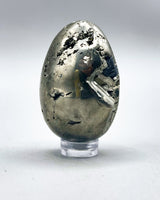 Pyrite Egg Carving