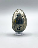 Pyrite Egg Carving