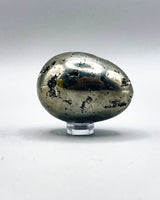 Pyrite Egg Carving