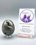 Pyrite Egg Carving