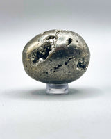 Pyrite Egg Carving