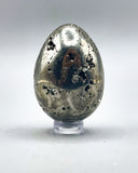 Pyrite Egg Carving