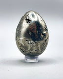 Pyrite Egg Carving