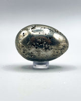 Pyrite Egg Carving