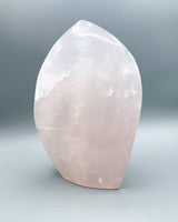 Rose Quartz Flame Carving