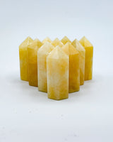 Orange Calcite Tower, 3.6cm