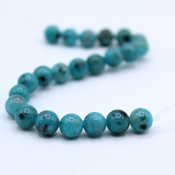 Kiwi Turquoise 8mm Bead Strands