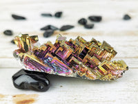 Golden and Magenta Bismuth